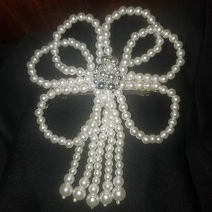 COPY - Vintage 80s Pearl barrette